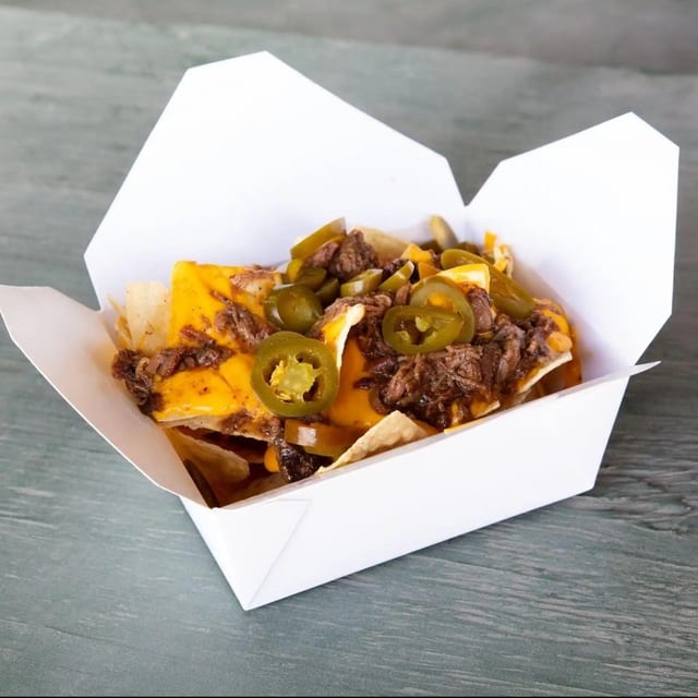 Pulled Turkey Nachos.